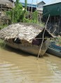 Kampong Phluk : pirogue