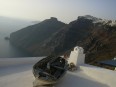 Vue sur Cap Skaros : nord de Fira