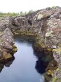 Rebord occidental des Pingvellir & rivière Oxara