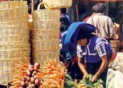 Indienne au marché