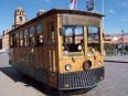 Ancien tramway en bois