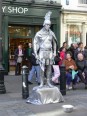 Covent garden : artiste statufié